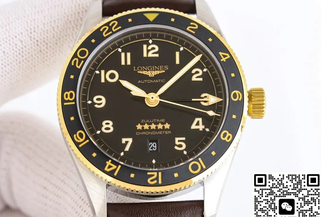 TW Factory Longines Spirit L3.812.5.53.2 1:1 Best Edition Replica Watch